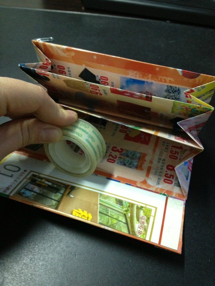 做手工(折纸钱包)