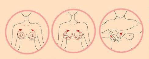 暖水袋或者暖宝宝热敷乳房5~10分钟, 【按摩】手上擦母乳喂养大本营 >