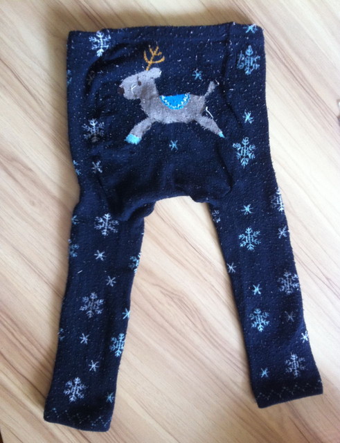 晨妈diy--旧袜裤的"新颜面"