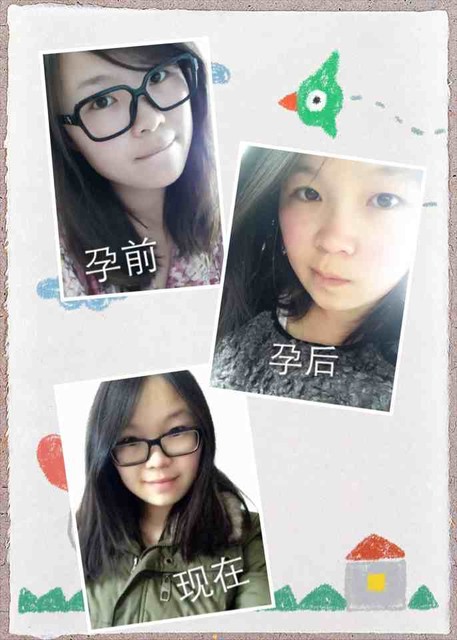 孕前后大反差_前三张孕前,最后一张才照的!_宝宝树