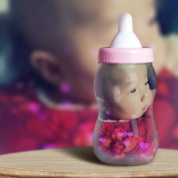 在线帮忙制作奶瓶宝宝