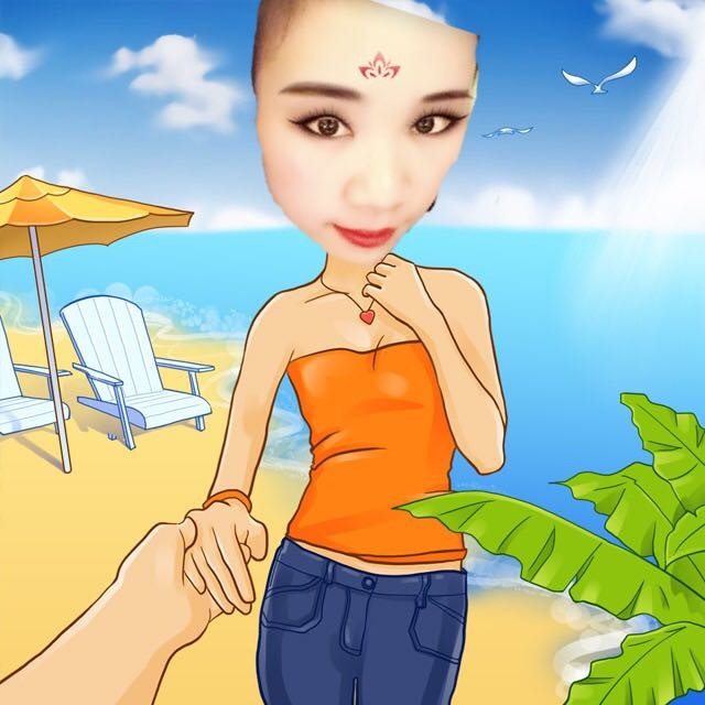 你怎么能这么美,美美