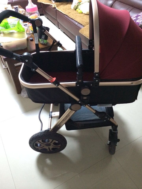 转让宝宝推车,九成新_平时就小区公园推推,满新的_宝宝树