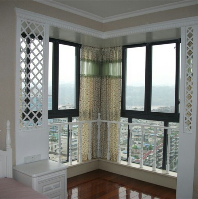 有没有宝妈卧室的窗户是l型的,帮忙出出主意