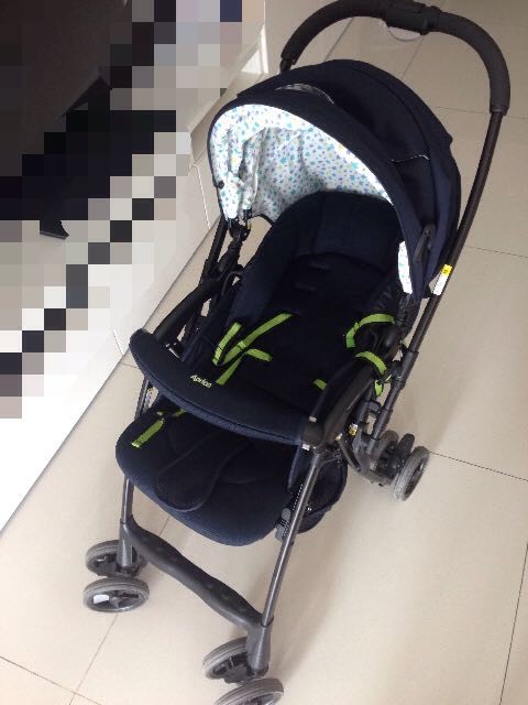 aprica阿普丽佳高景观双向婴儿推车,只用过几次,1500转,14年12月从