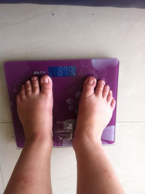 155cm身高,体重180斤了