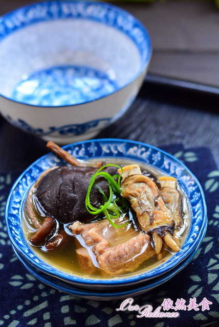 【家常美食】蟶乾燉菌菇湯