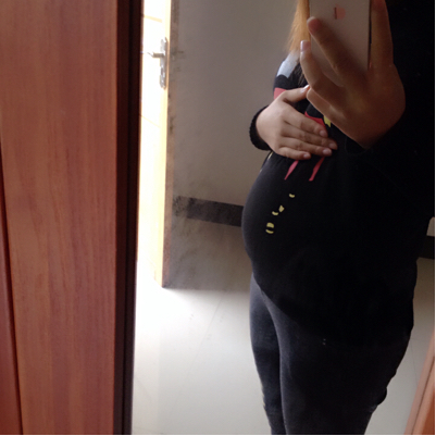 怀孕23周肚子大小图片图片