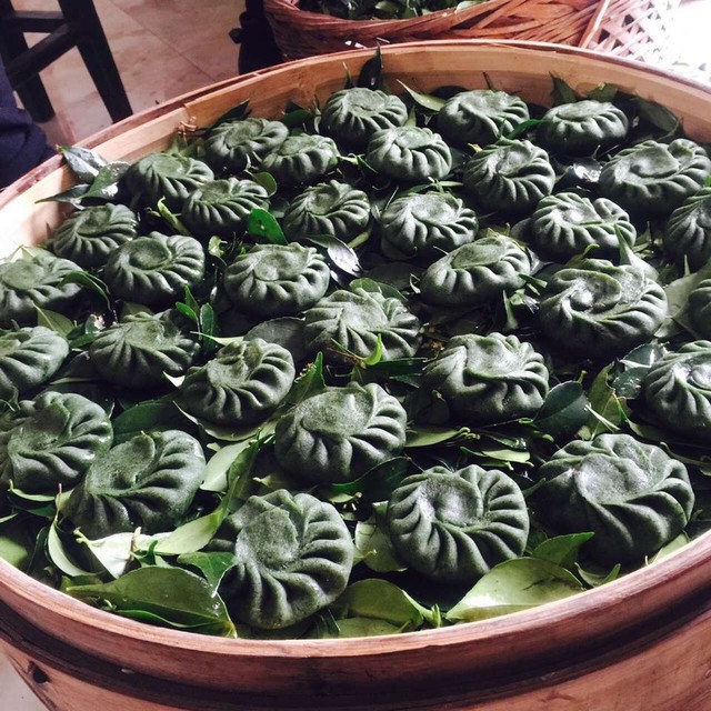 直播一个人做艾叶饼(清明果)