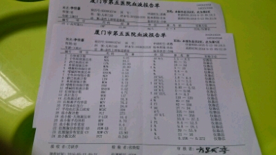 宝宝发烧第三天了,这是昨天去医院验血的单子,医生诊断上呼吸道感染.