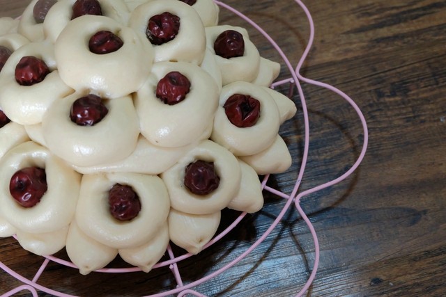 【多妈爱下厨】春节花馍系列之传统枣山馍